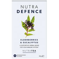 NutraDefence Immune Support Tea - Elderberry & Eucalyptus